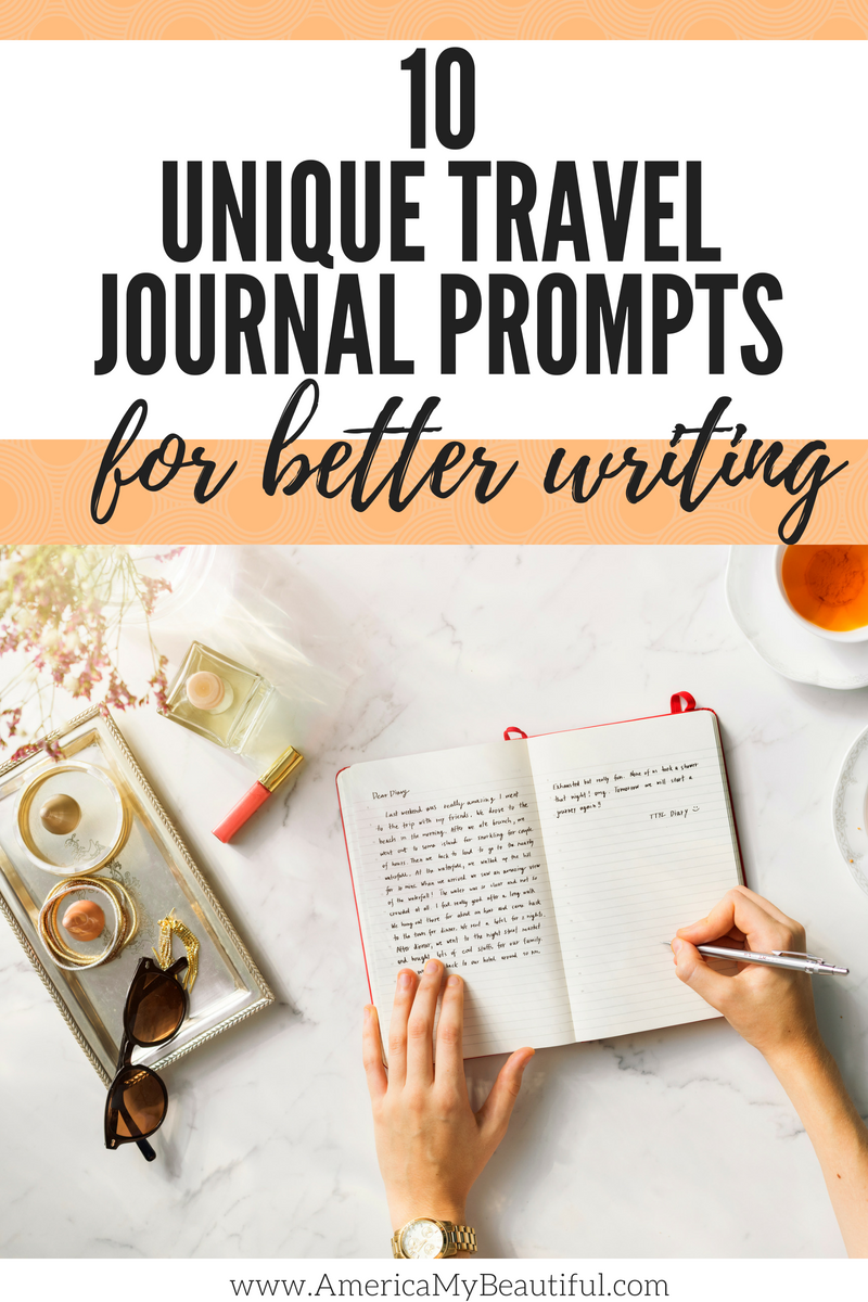 travel journal prompts for adults