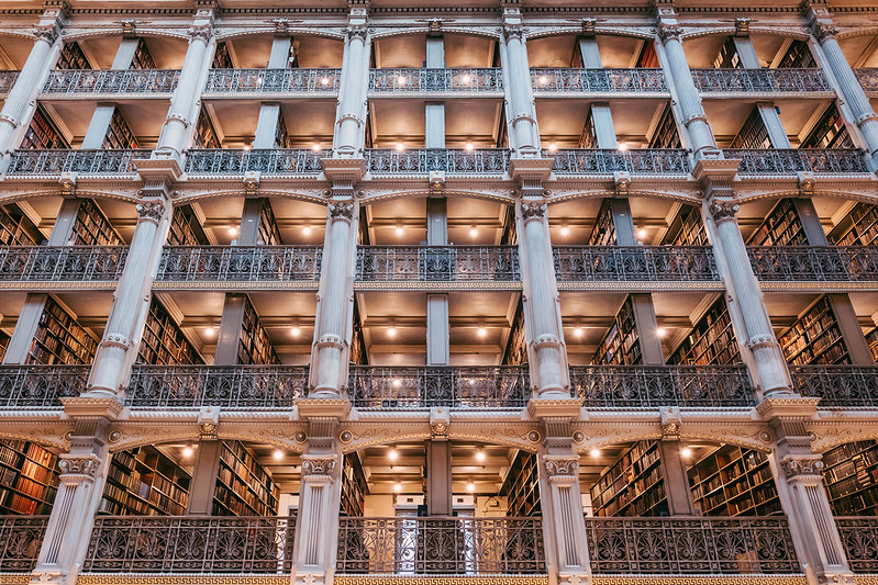George Peabody Library Baltimore Maryland