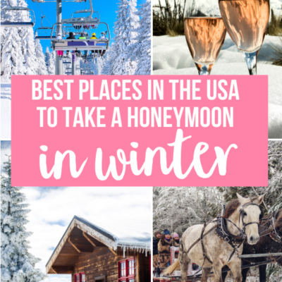 Best Winter Honeymoon Destinations in the USA