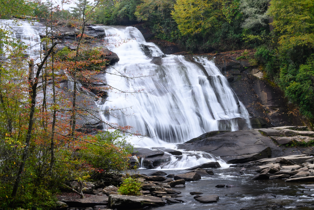 High Falls in the DuPont State Recreational Forest