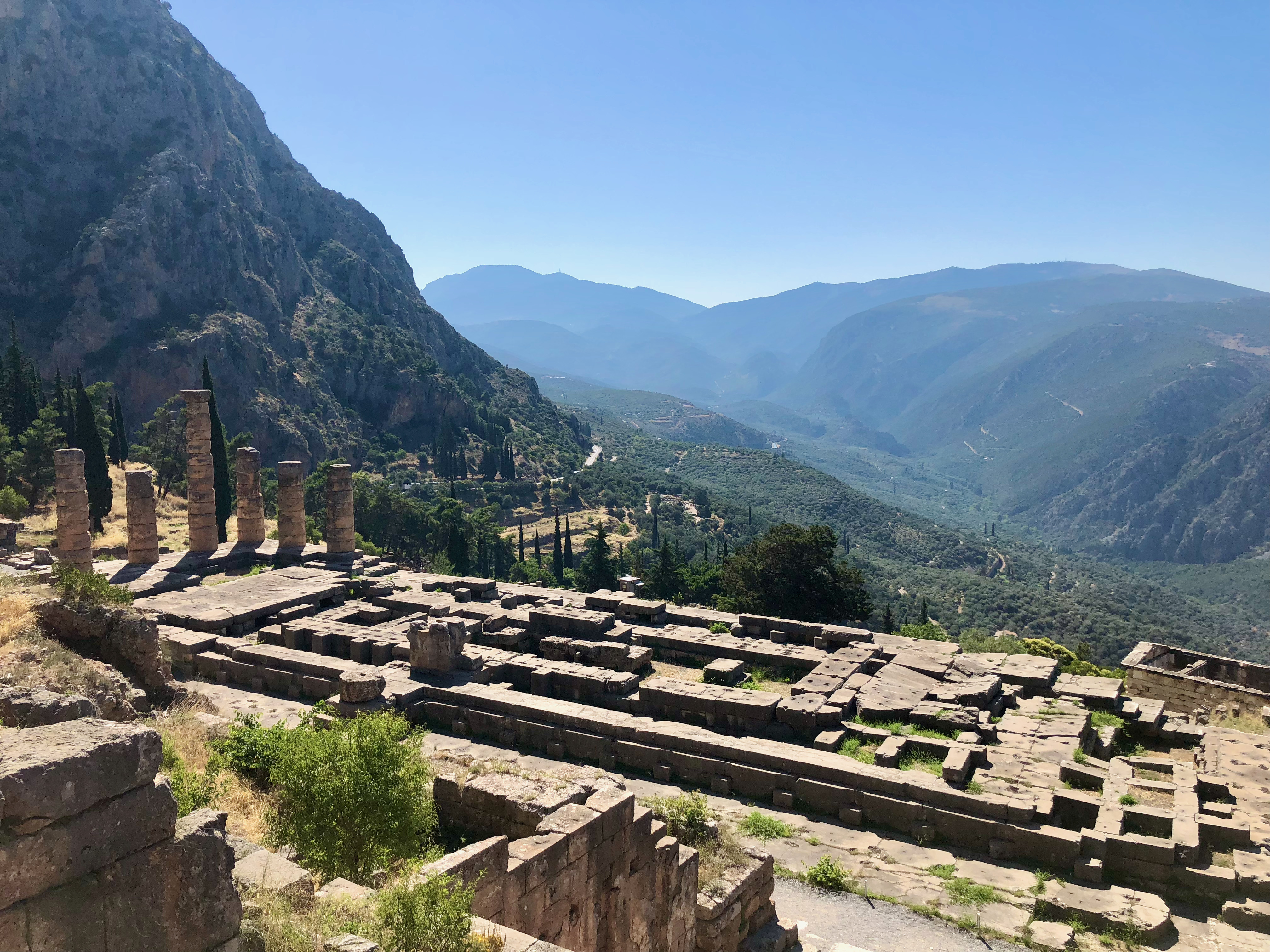 Delphi UNESCO World Heritage Site.